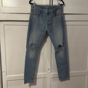 Top man ripped skinny style jeans